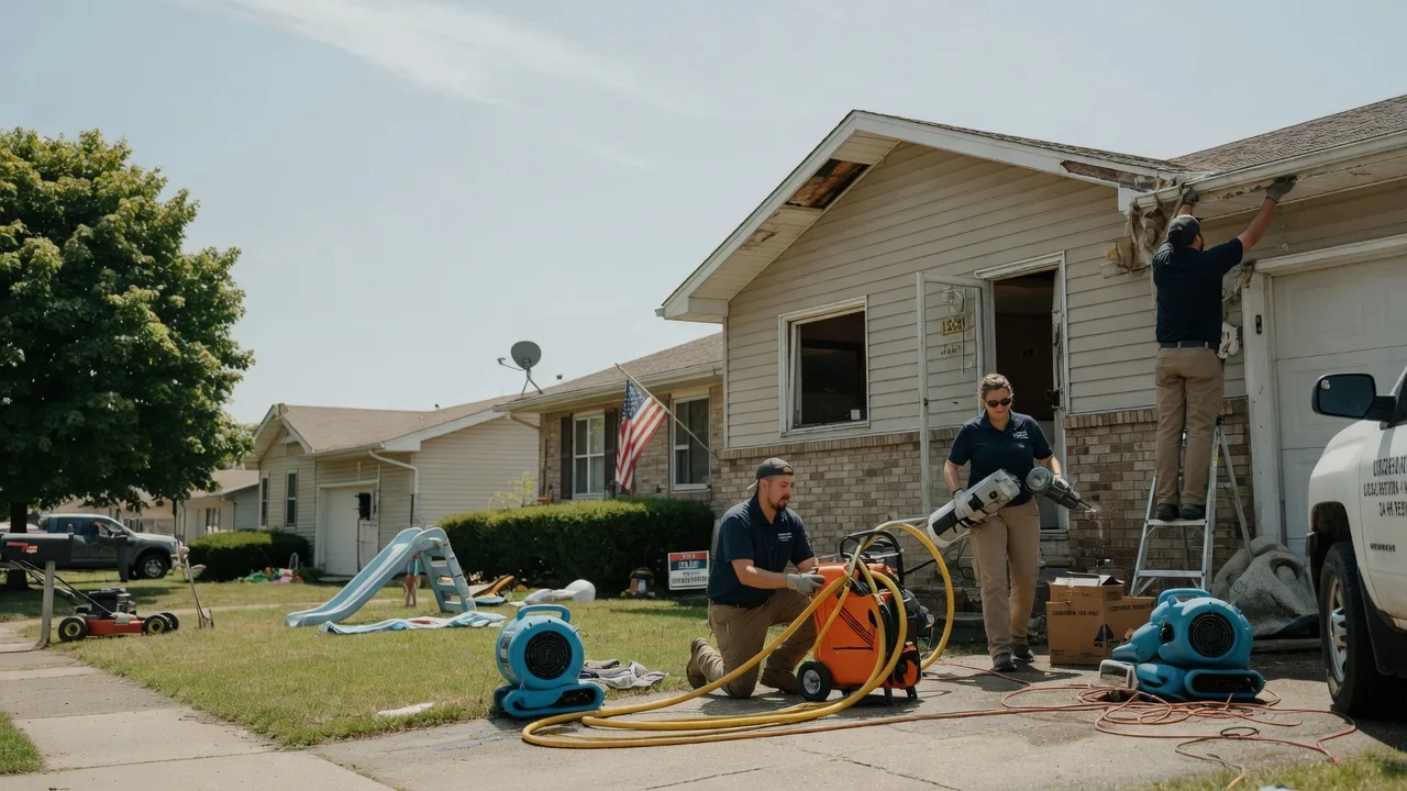 Water Damage Restoration in Bristol, IL near me